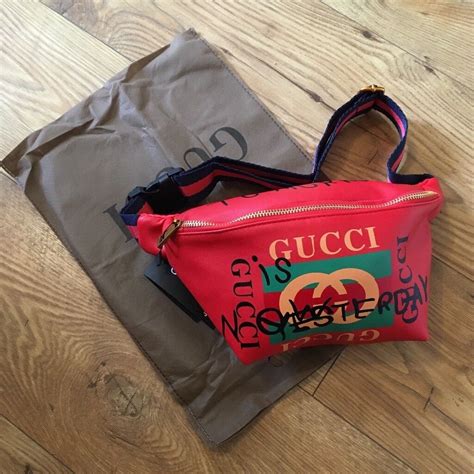 bum bags gucci|unisex Gucci backpack.